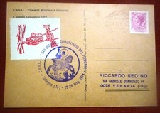 FIL CARD - SCAUT SAN GIORGIO - COLLEGNO TORINO 1974 + 2 ID CINDERELLAS