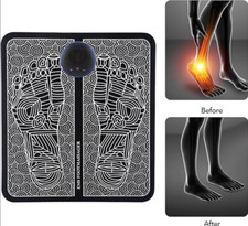 Elettrostimolatore per piedi EMS massaggiatore plantare per la circolazione USB