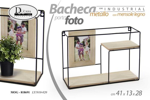 Mensola bacheca parete - bacheca,