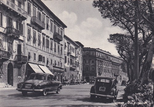 Cartolina livorno viale - cartolina, ,viale