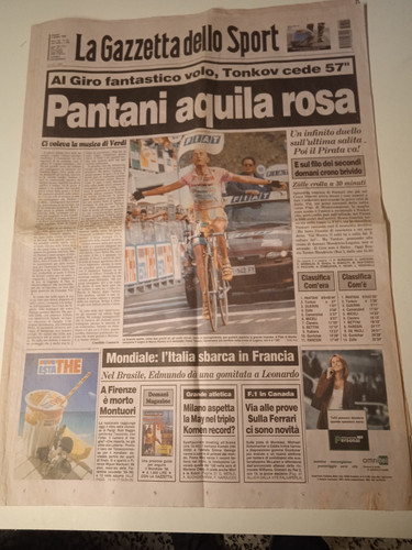 Marco pantani gazzetta dello - pantani,
