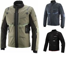 Giacca Moto Softshell Laminata IXON M-SKEID Adventure Stagioni Calde/Fredde