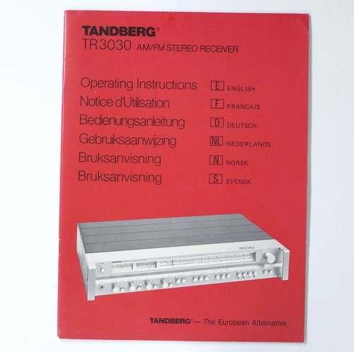 Ricevitore originale tandberg - ricevitore,