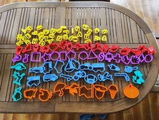 FORMINE BISCOTTI FORME NUMERI LETTERE ANIMALI - cookie cutters