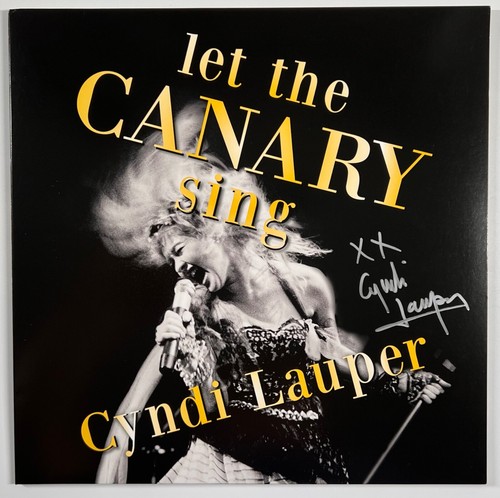 Cyndi lauper jsa - lauper, signed