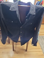 Giacca di jeans Trio Urban Distressed Sweet Lyfe nera taglia LG donna