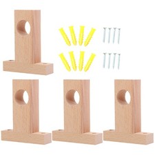 4 Pcs Supporto Asta Staffe Per