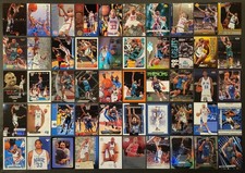 Lotto di 50 carte da basket