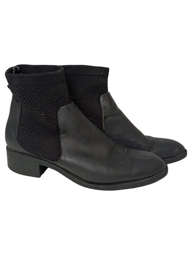 Zara stivaletti donna neri - stivaletti,