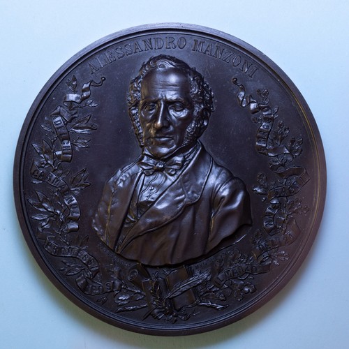 Alessandro manzoni medaglia - manzoni,