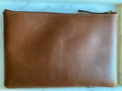Madewell the leather pouch - the,