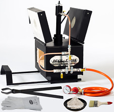 DFPROFK1 Forgia a Gas Propano Fucina Forno Bruciatore Fabbro