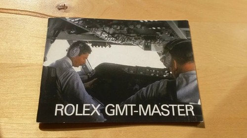 Rolex gmt master booklet - master,