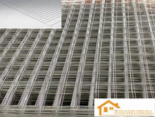  PZ 5 RETE ELETTROSALDATA ZINCATA PER MASSETTO PAVIMENTI MURATURE cm.200x100