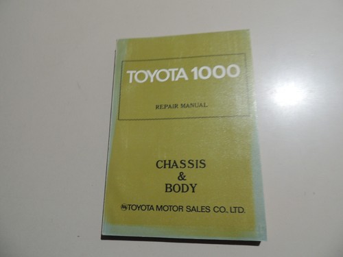 1972 toyota 1000 - 1000, kp30
