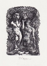 Exlibris Peter Lazarov - Joop