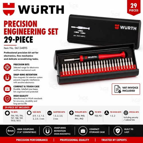 Wurth set cacciaviti - set, e