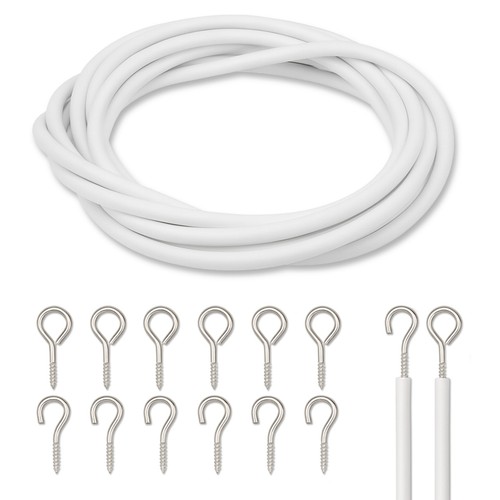 Bianco filo della tenda kit - della,