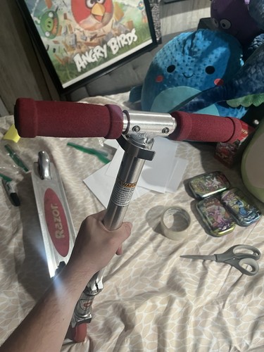 Razor scooter with - with, red