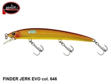 MOLIX FINDER JERK EVO 125F COL 646 GOLD CHROME RED BACK DIEGO LAGUNA SPINNING