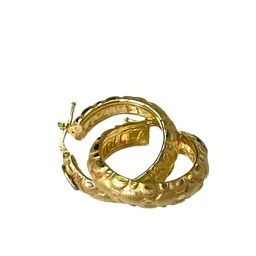 Orecchini cerchio oro - in,