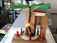 Presepe artigianale VINTAGE anni 60 molto carino con confezione originale