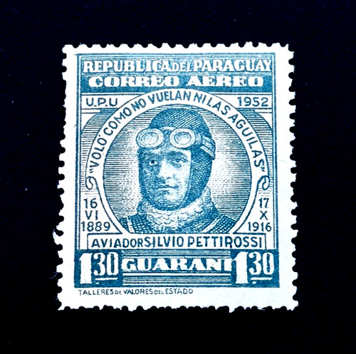 Francobollo paraguay 1954 - francobollo,