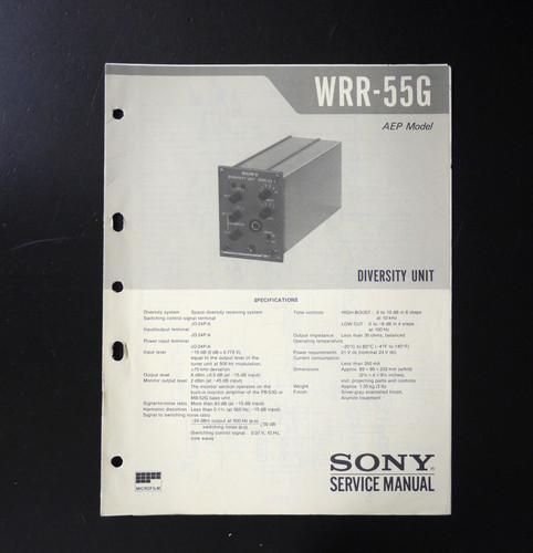 Originale sony wrr 55g - originale,