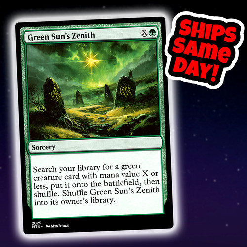 Green sun zenith - green, carta