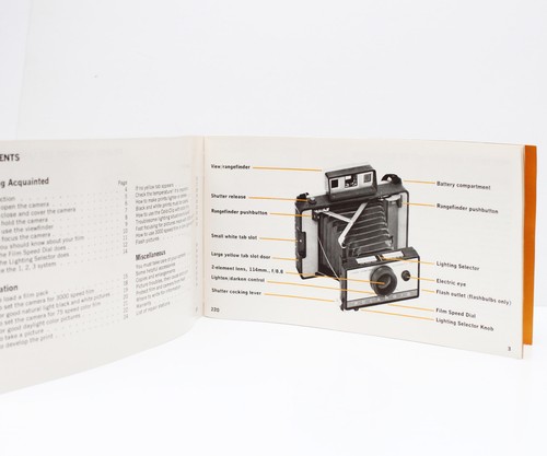 Polaroid 220 instant film land - 220,