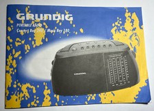 GrundIg RADIO PORTATILE
