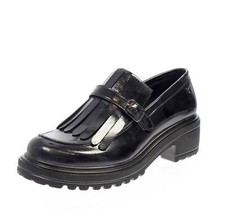 Inblu Mocassini In Vernice Nero - Donna Scarpe Mocassini