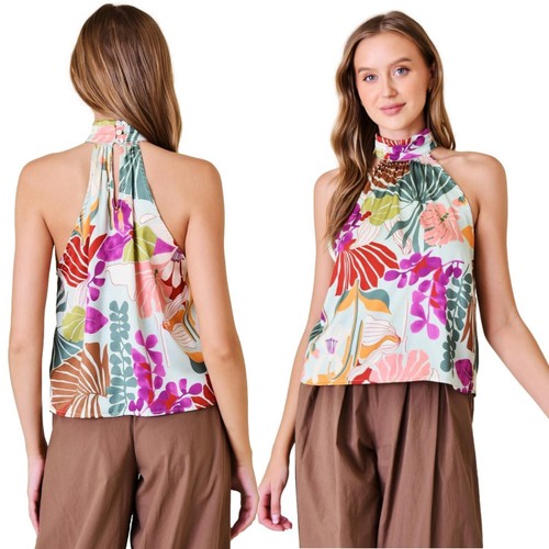 Top donna con - , stampa