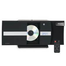 B-WARE Micro verticale HiFi impianto stereo radio CD USB MP3 Bluetooth parete nero