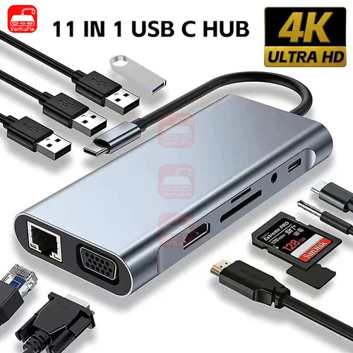 Hub usb tipo - c, 11