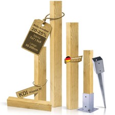 Palo quadrato in legno 7x7 9x9