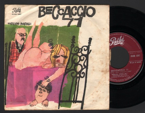 Narciso parigi beccaccio - narciso,