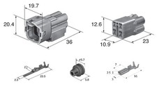 Kit connettore sumitomo - connettore, hm