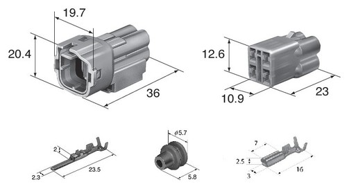 Kit connettore sumitomo - connettore,