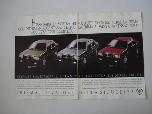 Advertising pubblicità 1987 - advertising,
