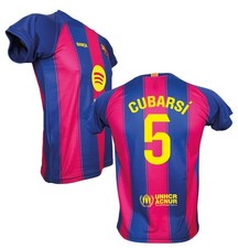 Maglia Cubarsi 5 Barcellona Ufficiale Prodotto qualità Top Ufficiale 2025 2026