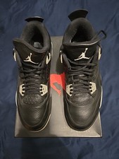 Nike Air Jordan 4 bianche/oreo
