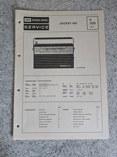 Manuale servizio originale - manuale,