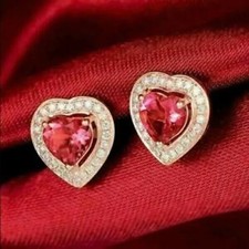 Orecchini a perno aureola