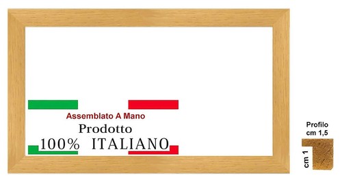 Cornice legno naturale - legno,