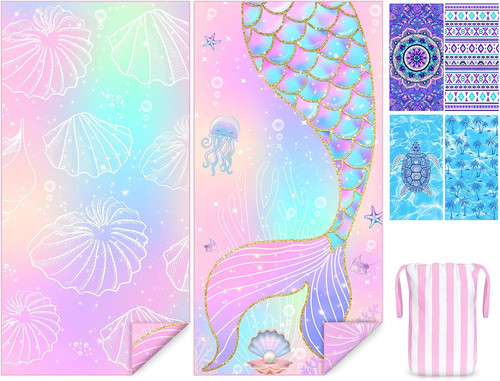 Telo mare microfibra - microfibra,, 180x90cm