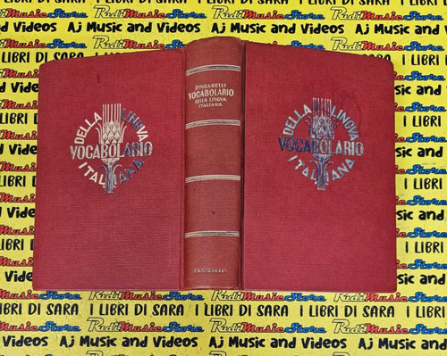 Book libro vocabolario della - book,