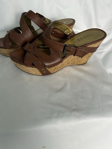 Guess sandali con zeppa - guess,