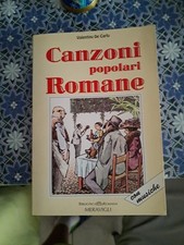 CANZONI POPOLARI ROMANE -