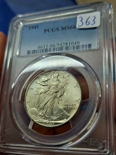 1941 walking liberty half - 1941,